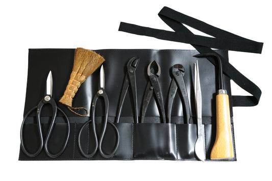 Leather 8-Piece Tool Kit