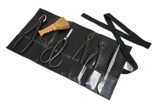 Leather 6-Piece Tool Kit