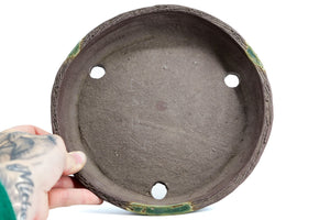 Japanese Handmade Bonsai Pot - 205mm x 35mm