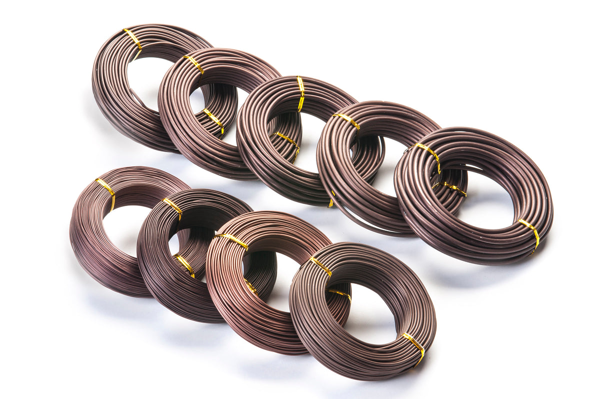 Wire -  500g, various gauges, anodised aluminium